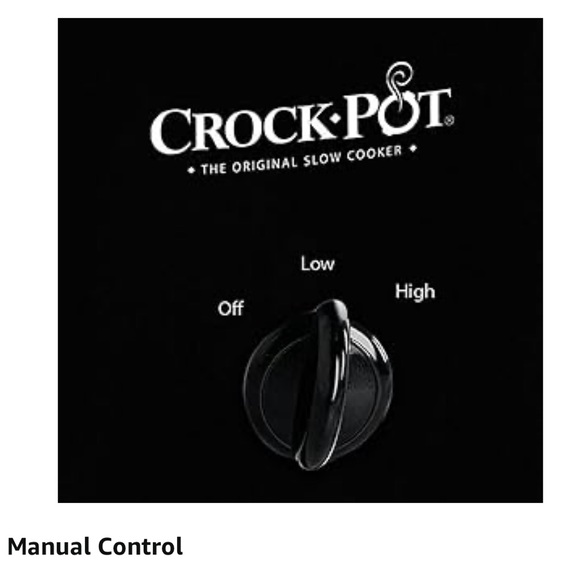 Crock-Pot Small 2 Quart Round Manual Slow Cooker, Black (SCR200-B) - Picture 5 of 10